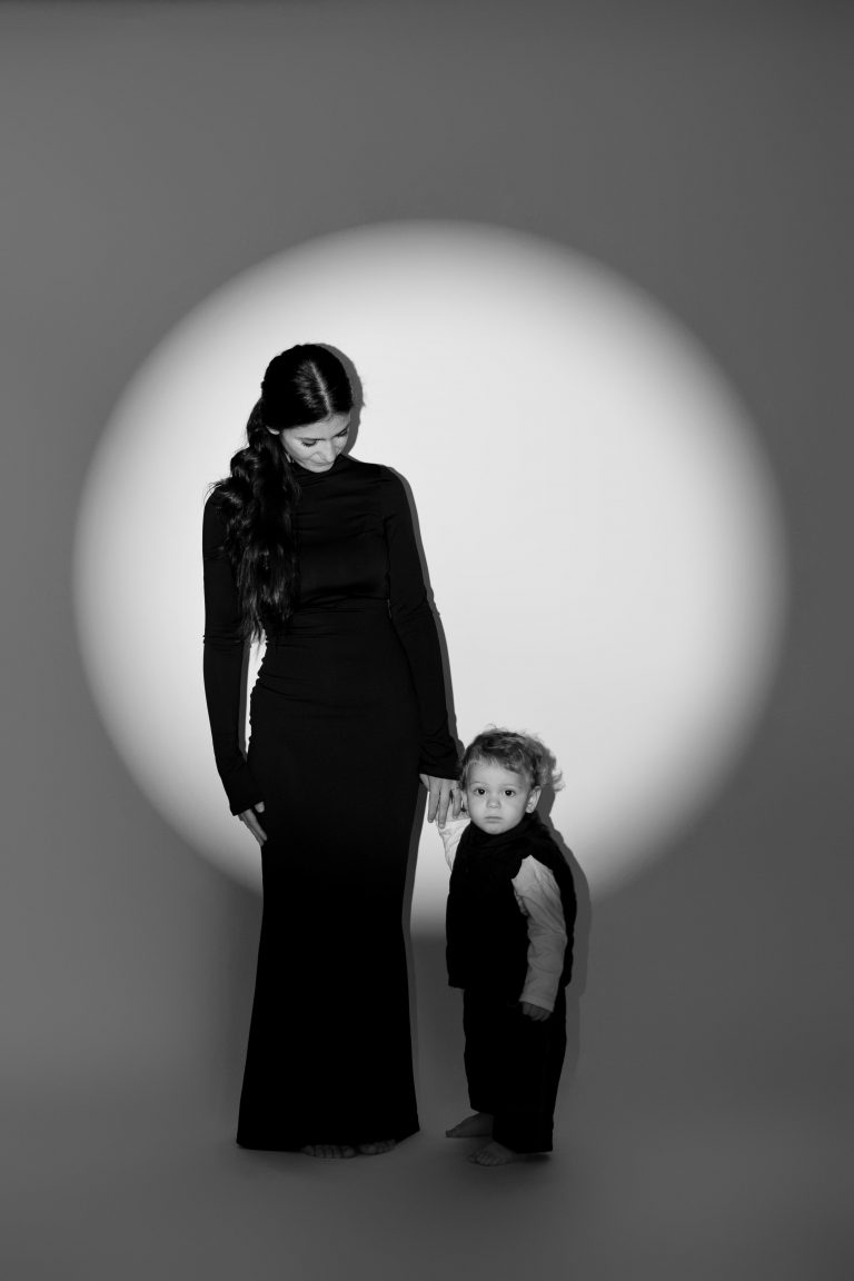 sesión madre con niño estudio Manresa